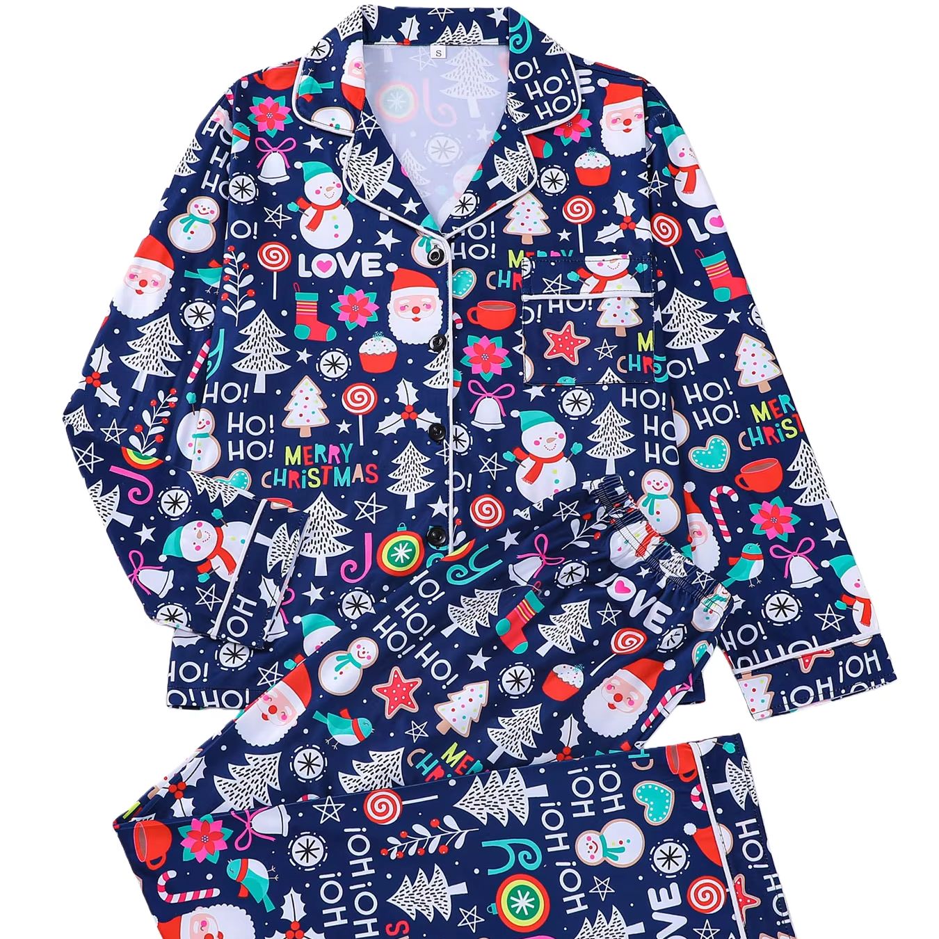 Pyjama de noël imprimé bonhomm - Family Tree Print avis et prix